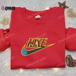 Spider-Man x Nike Embroidered Sweatshirt: Best Family Gifts Nike Inspired Shirt