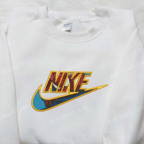 Spider-Man x Nike Embroidered Sweatshirt: Best Family Gifts Nike Inspired Shirt