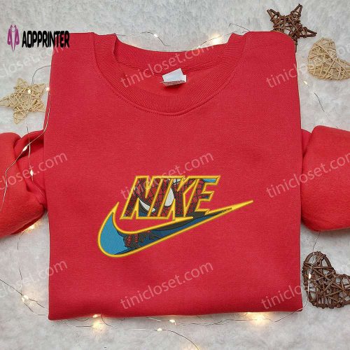 Spider-Man x Nike Embroidered Sweatshirt No Way Home Shirt Nike Inspired