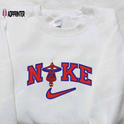 Vintage Custom Nike Embroidered Sweatshirt – Nike Inspired Shirt Best Family Gift