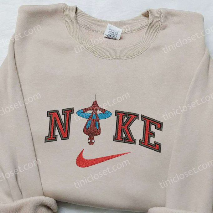 Spider-Man x Nike Embroidered Sweatshirt No Way Home Shirt Nike Inspired