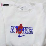 Spider-Man x Nike Movie Embroidered Shirt: Custom Gift for Family