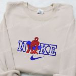 Spider-Man x Nike Movie Embroidered Shirt: Custom Gift for Family