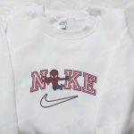 Spider-Man x Nike Movie Embroidered Sweatshirt Marvel Comic & Nike Inspired Shirt