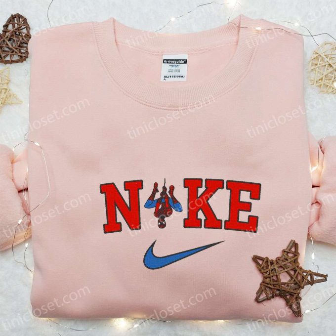 Spider-Man x Nike Movie Embroidered Sweatshirt & Marvel Comics T-shirt – Best Family Gift Ideas