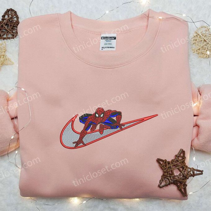 Spider-Man x Nike Embroidered Sweatshirt & Shirt: No Way Home & Inspired Collection