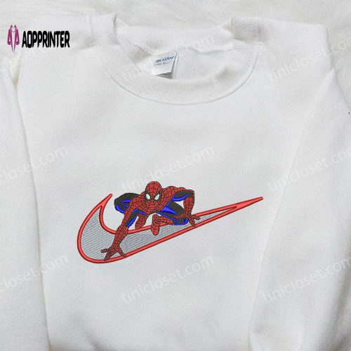 Goku x Nike Swoosh Embroidered Sweatshirt: Dragon Ball & Nike Inspired Shirt