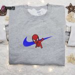 Spider-Man x Nike Swoosh Movie Embroidered Hoodie & Shirt: Best Gift Ideas!