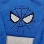 Spiderman & Marvel Embroidered Shirt: Movie-inspired Marvelous Design