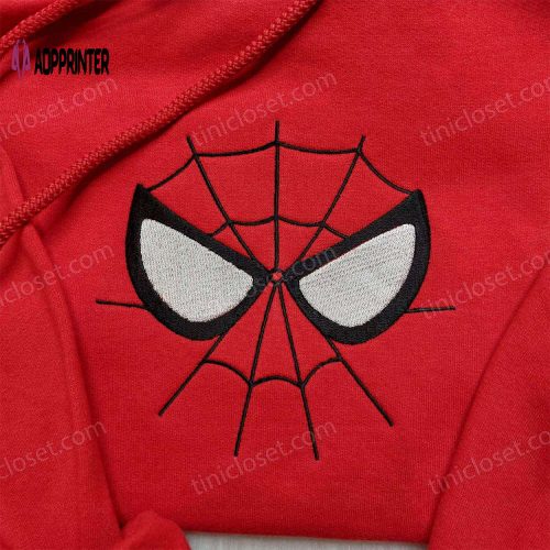 Spiderman & Marvel Embroidered Shirt: Movie-inspired Marvelous Design