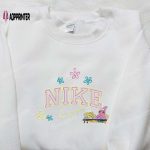 SpongeBob & Patrick x Nike Embroidered Sweatshirt: Cartoon Shirt Nike Inspired Design