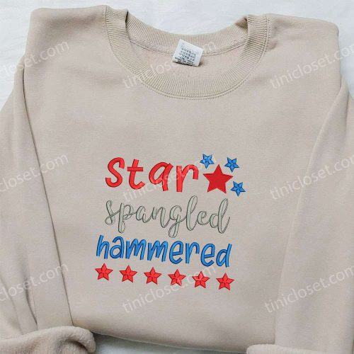 Stars USA Embroidered Shirt: Best Patriotic Shirts & National Day Gifts