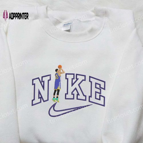 Squirtle x Nike Swoosh Embroidered Sweatshirt – Pokemon & Nike Inspired Shirt