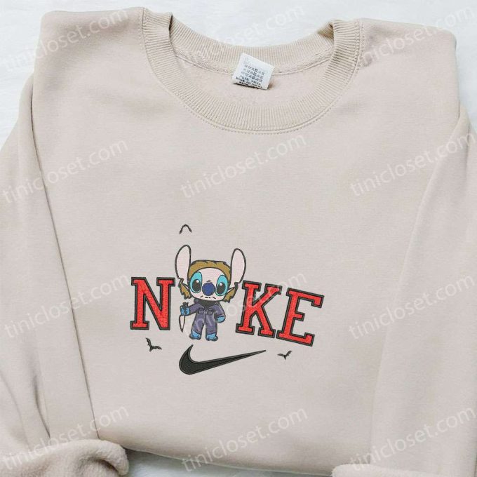 Adorable Halloween Embroidered Sweatshirt Michael Myers x Nike T-shirt & Hoodie