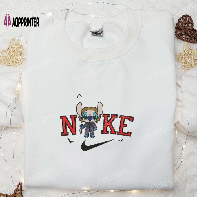 Adorable Halloween Embroidered Sweatshirt Michael Myers x Nike T-shirt & Hoodie