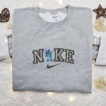 Nike-Inspired Cartoon Embroidered Sweatshirt: Perfect Family Gift