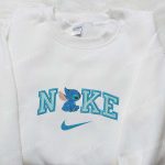 Stitch x Nike Cartoon Embroidered Sweatshirt – Best Nike Inspired Hoodie Perfect Family Gift