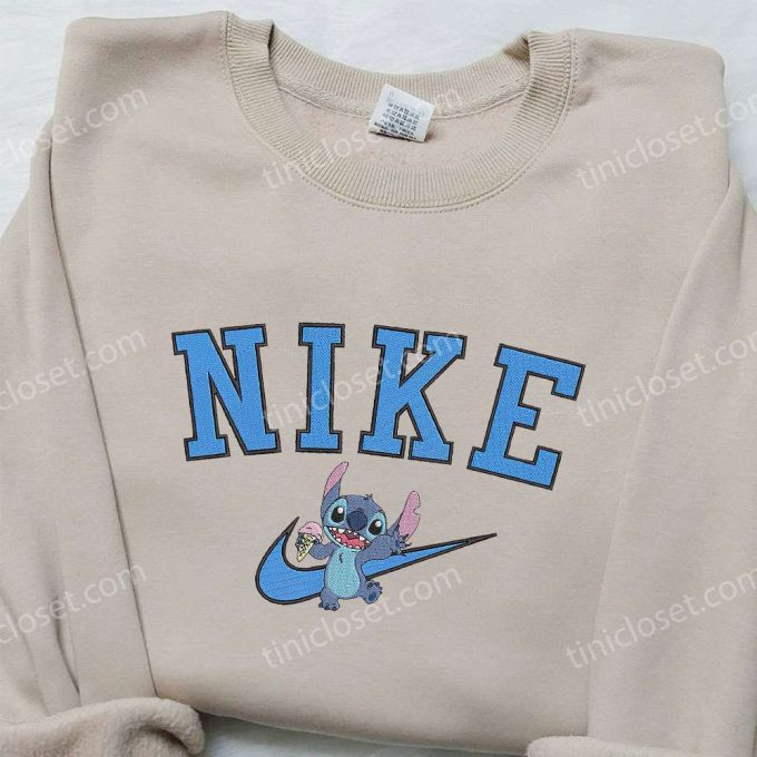 Stitch x Nike Embroidered Hoodie & Shirt: Best Birthday Gift Ideas