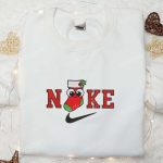 Nike Christmas Embroidered Sweatshirt & Shirt: Festive Stocking Christmas Designs Perfect Gift Ideas