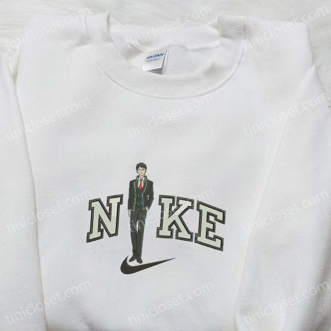 Sueharu Maru x Nike Anime Embroidered Sweatshirt: Best Nike Inspired Hoodie Perfect Birthday Gift