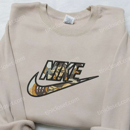 Sun Wukong x Nike Embroidered Sweatshirt and Money King Shirt – Unique Nike Inspired Apparel