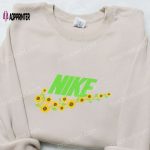 Sunflower x Nike Embroidered Shirt: Best Nike Inspired T-shirt Gift for Family