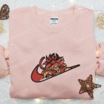 Dragon Ball Nike Anime Embroidered Shirt & Sweatshirt: Super Saiyan 4 Goku & Vegeta Nike Inspired