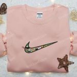 Sushi x Nike Swoosh Embroidered Sweatshirt Favorite Food Shirt Nike Inspired Shirt