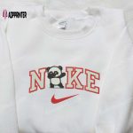 Swag Panda x Nike Embroidered Sweatshirt: Animal Inspired Nike Shirt