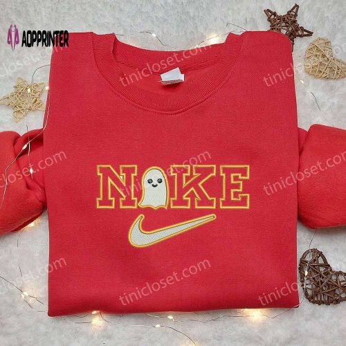 Vintage Nike Embroidered Shirt: Best Family Gift Nike Logo Retro Style