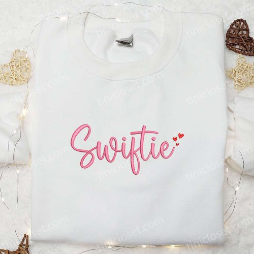 Swiftie Embroidered Shirt & Celebrity Hoodie: Perfect Gift for Fans