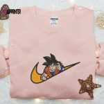 Swoosh x Goku Anime Hoodie: Best Family Gift & Custom Nike T-shirt