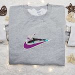 Swoosh x Gwen Movie Embroidered Sweatshirt: Marvel Cinematic Universe Shirt Cool Anime Clothing