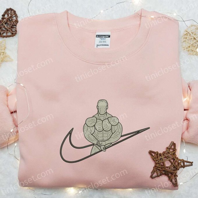 Swoosh x Jay Cutler Embroidered Sweatshirt – Celebrity Shirt Best Gift Ideas for All Occasions