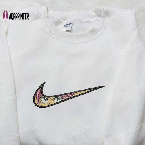 Swoosh x Homer Sleeping Cartoon Embroidered Sweatshirt: Nike Inspired Shirt Perfect Birthday Gift