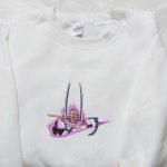 Swoosh x Roronoa Zoro Anime Sweatshirt: Nike Inspired Embroidered Shirt Perfect Birthday Gift for Family