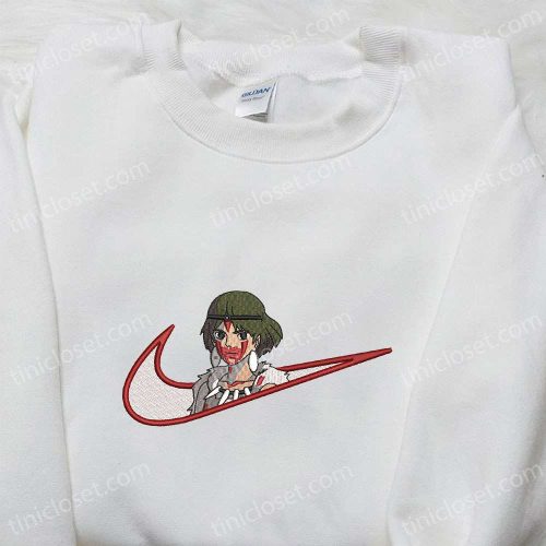 Swoosh x San Anime Sweatshirt Princess Mononoke Shirt Nike-inspired T-shirt