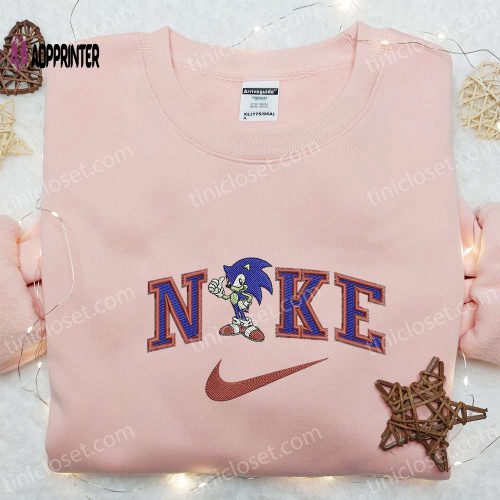 Nike x Minnie Mouse Halloween Embroidered Shirt & Disney Characters Sweatshirt: Best Family Gifts