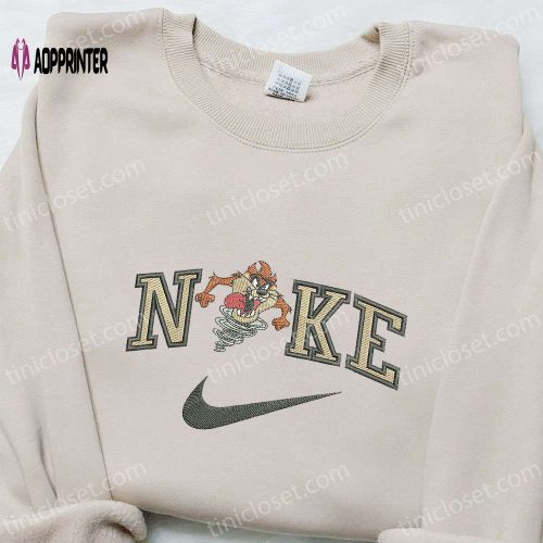 Tinkerbell x Nike Embroidered Sweatshirt: Disney Characters Hoodie Perfect Birthday Gift