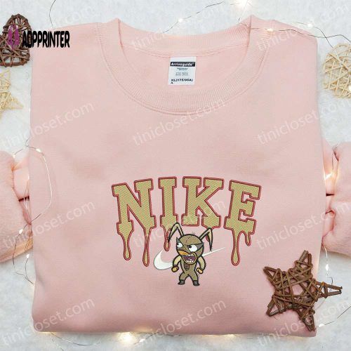 Nemo x Nike Cartoon Sweatshirt: Disney Characters Embroidered Shirt Nike Inspired Design