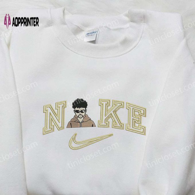 The Weeknd x Nike Embroidered Hoodie: Celebrity Shirt & Nike Inspired Apparel