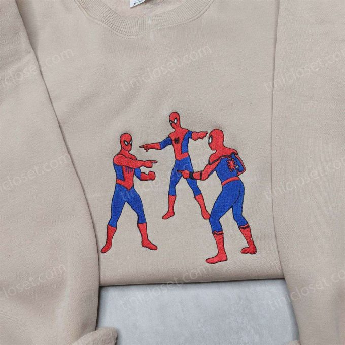 Marvel Spider-Man Embroidered Shirt No Way Home Hoodie & Sweatshirt: Exclusive Collection