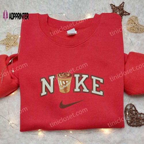 Wanda x Nike Embroidered Sweatshirt Fairly OddParents Cartoon Shirt Nike Inspired