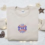 Get in the Spirit with Tis The Season Baseball Embroidered Shirt & Hoodie – Perfect Gift Idea