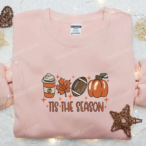 Fall Embroidered Shirt: Vintage Design for the Season – Best Halloween Gifts for Family