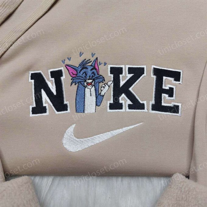 Stylish Tom Nike & Cartoon Embroidered Shirts – Nike Inspired Designs