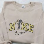 Tom x Nike Embroidered Hoodie Tom and Jerry Shirt Nike Inspired Embroidered Shirt – Trendy and Unique Apparel