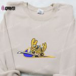 Tony Chopper x Swoosh Anime Embroidered Sweatshirt: Best One Piece Hoodie Gift