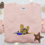 Tony Chopper x Swoosh Anime Embroidered Sweatshirt: Best One Piece Hoodie Gift