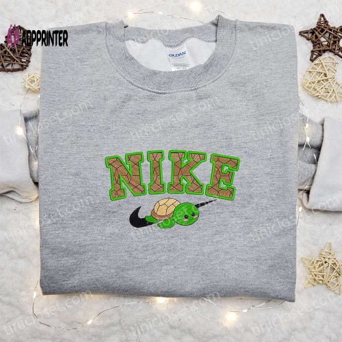 Nike Inspired Gingerbread Xmas Embroidered Tshirt: Best Christmas Gift Ideas